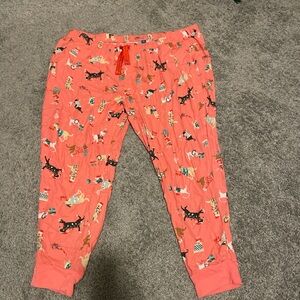 Old Navy XXL Christmas dog pajama pants